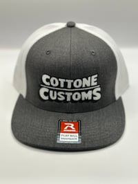 Image 1 of Cottone Customs Flat Bill SnapBack