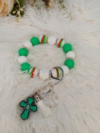 Image 3 of Beautiful Wristlet Keychain