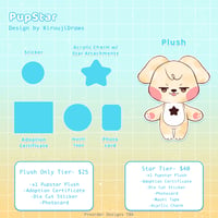 Image 3 of Stariret, Pupstar, Stariny - Starzoo Plush