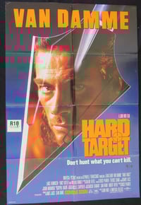 HARD TARGET  Original One Sheet Film Poster