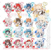 Genshin Heart Charms (CLEARANCE)