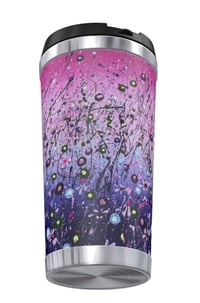 Image 2 of 'Pink Poppies' Thermal Flask