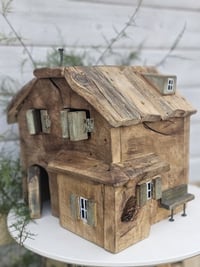 Image 1 of Wooden house  brown natural