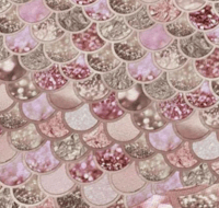 Image 2 of Mermaid Scales - Pink Sparkles 