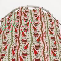Image 2 of Jingle Bell Santa Shower Curtain