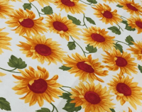 Sunflower - White and Yellow 
