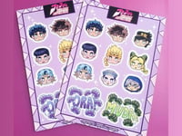 Image 2 of JJBA Sticker Sheet