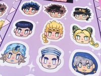 Image 4 of JJBA Sticker Sheet