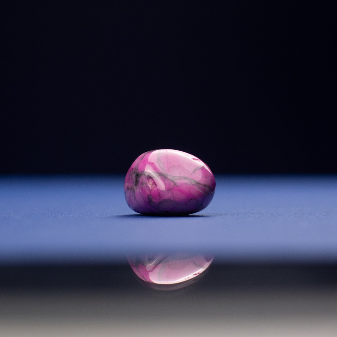 Pink Howlite Crystal The Moon Cave