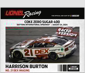 Image of 1st win / 100th Win Raced Diecast SIGNED