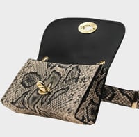 Image 2 of Snakeprint Waist Belt Purse