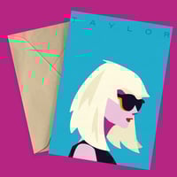 Image 3 of Taylor Swift - Sunglasses - Art Print, Greetings Card, Postcard
