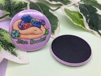 Image 2 of Cute Dice Hoarder Magnet, Cute Snake Magnet - 171