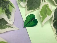 Image 2 of Handmade Leaf Pin