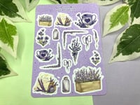 Image 1 of Lavender Sticker Sheet