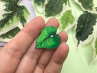 Image 3 of Handmade Leaf Pin