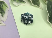 Image 2 of Handmade D20 Dice Pin