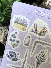 Image 3 of Lavender Sticker Sheet