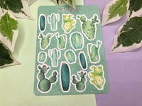 Image 1 of Cactus Sticker Sheet