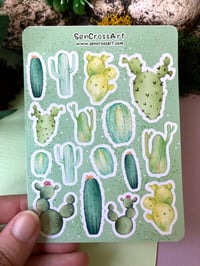 Image 2 of Cactus Sticker Sheet