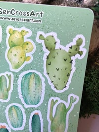 Image 3 of Cactus Sticker Sheet