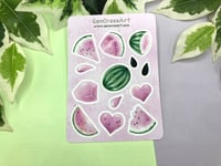 Image 1 of Watermelon Sticker Sheet