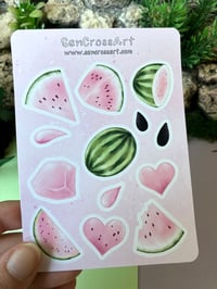 Image 2 of Watermelon Sticker Sheet