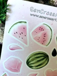 Image 3 of Watermelon Sticker Sheet