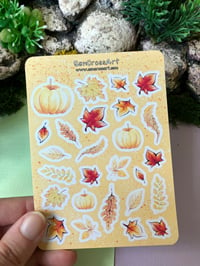 Image 2 of Autumn Leaf Sticker Sheet