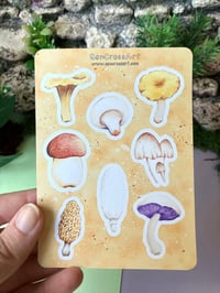 Image 2 of Mushroom Sticker Sheet