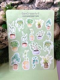 Image 2 of House Plant Sticker Sheet