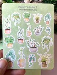 Image 3 of House Plant Sticker Sheet