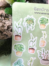 Image 4 of House Plant Sticker Sheet