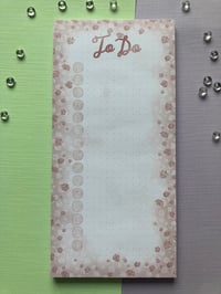 Image 3 of To Do List Notepad, Rose Memo Pad with 50 Pages for notetaking, gifting, collecting or Scrapbooking