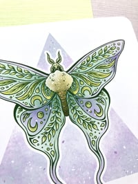 Image 2 of Art Print - Luna Moth