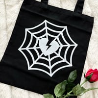 Image 3 of Cobweb Tote Bag