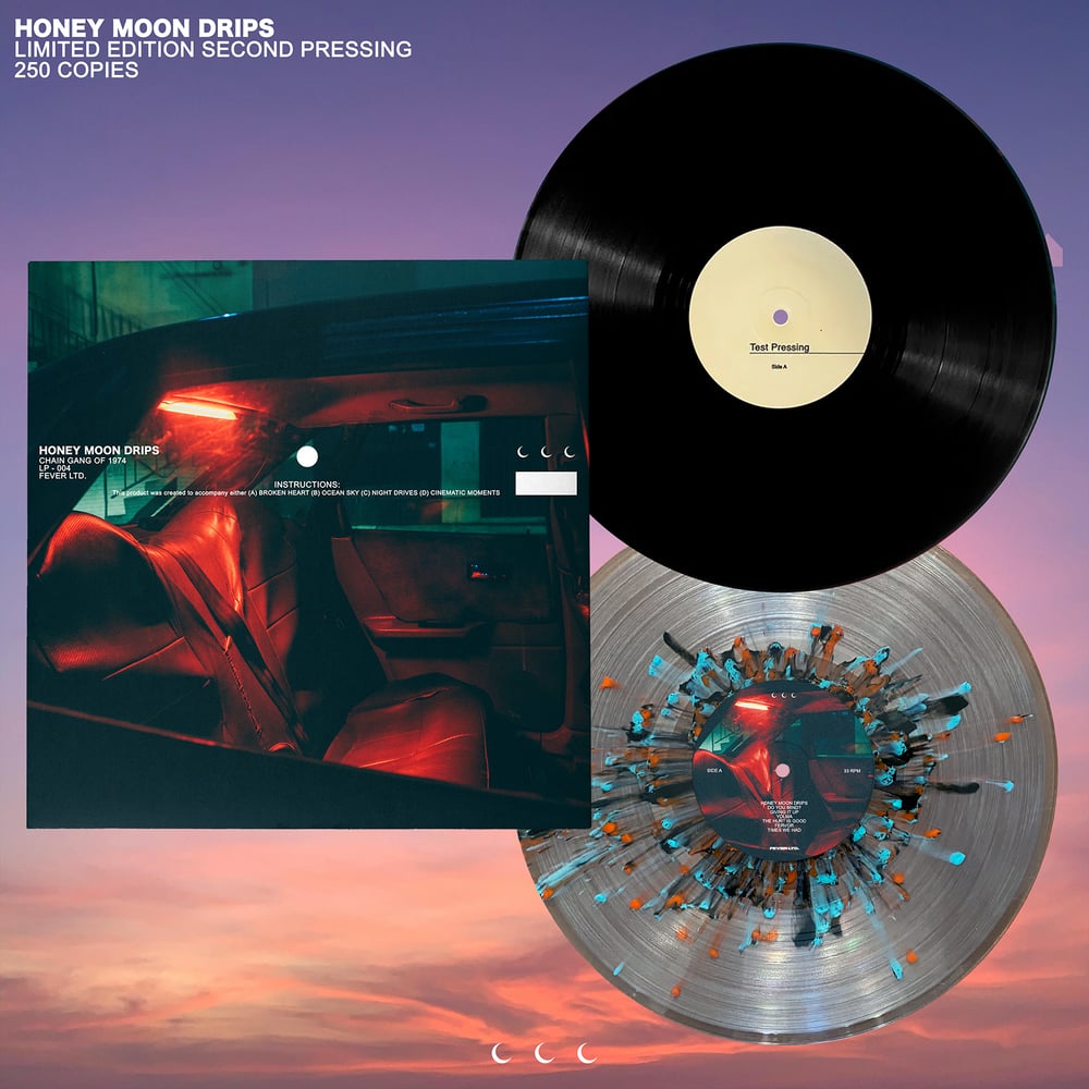 CHAIN GANG OF 1974 - "HONEY MOON DRIPS" VINYL + TEST PRESSING (SIGNED/PERSONALIZED)
