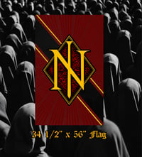 Image 1 of Vertical Nihilatiōn Flag