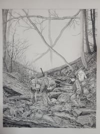 Image 1 of Blair Witch Project SS Cover Art Original Inks