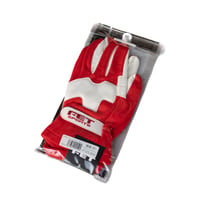 Image 2 of FET RACING GLOVES L SIZE RED