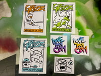 GRIZZ - sticker pack 