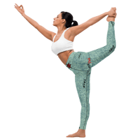 Image 8 of BRH Star PWR Yoga Leggings