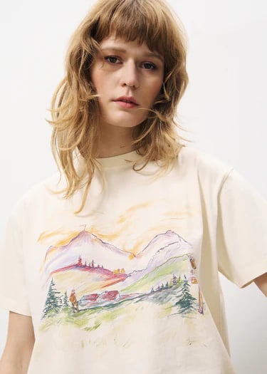 Image of 1-Camiseta paisaje