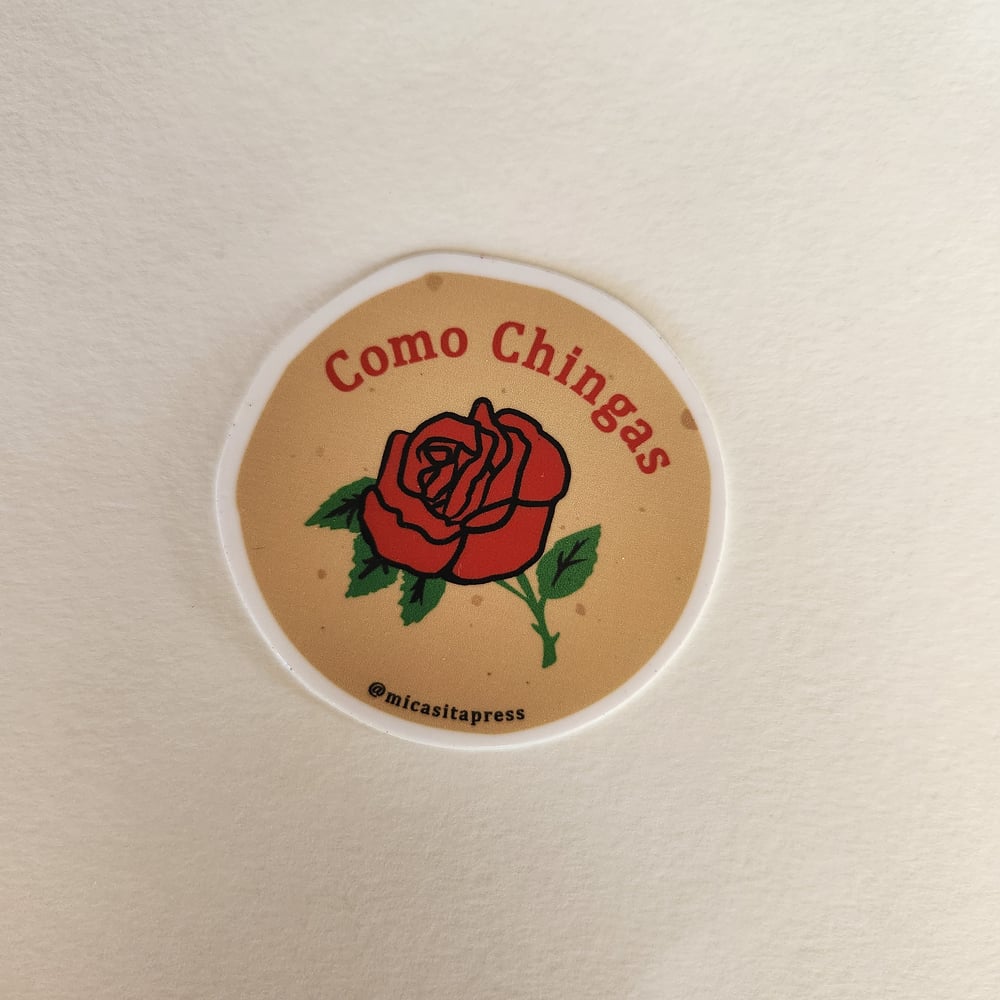 Image of Como Chingas - Mazapan Sticker 