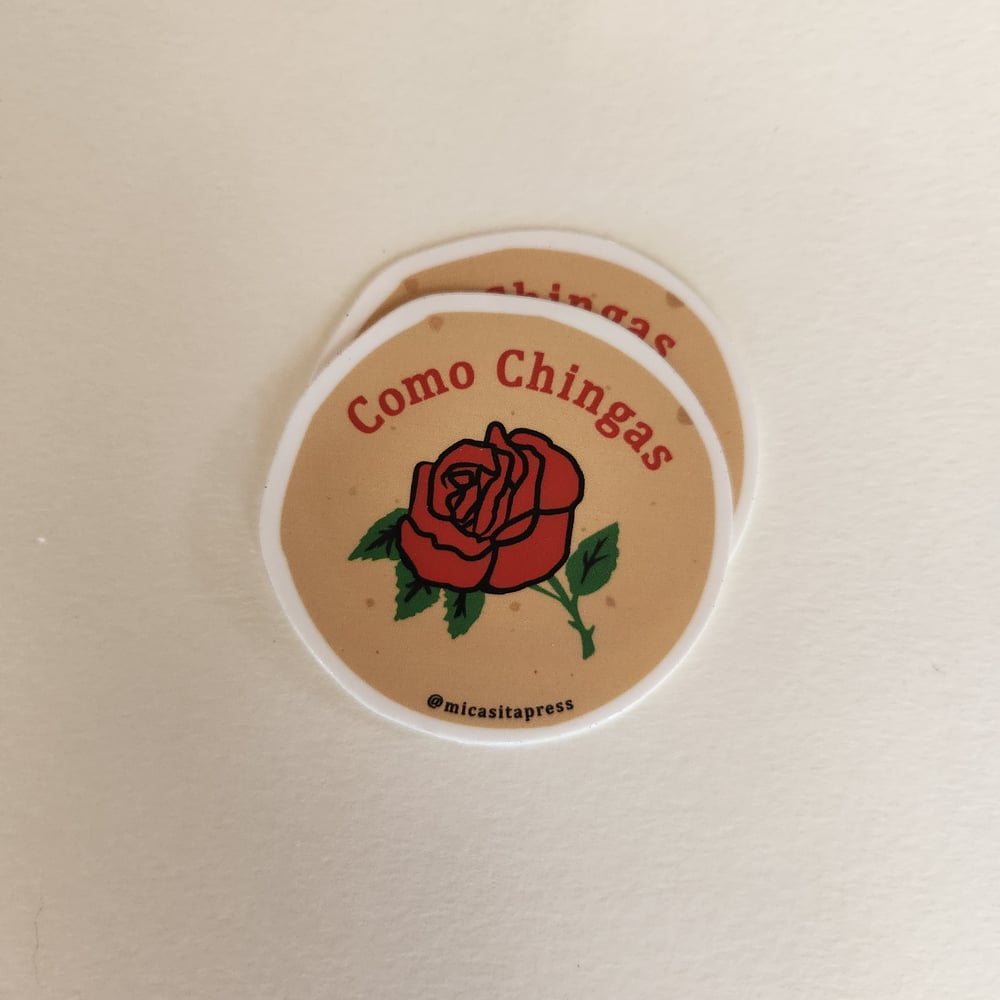 Image of Como Chingas - Mazapan Sticker 