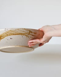 Image 4 of Large Shallow Display Bowl - Salted Caramel