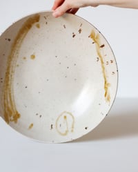 Image 1 of Large Shallow Display Bowl - Salted Caramel