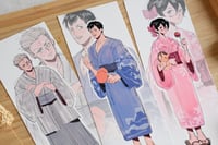 Image 2 of Yukata designs -  bookmark