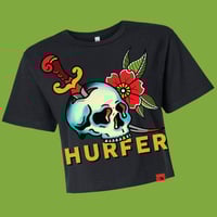 Image 1 of Skull & Dagger Ladies Crop Top