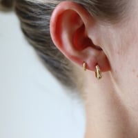 Image 2 of COSMOS HOOPS #1 IN GOLD